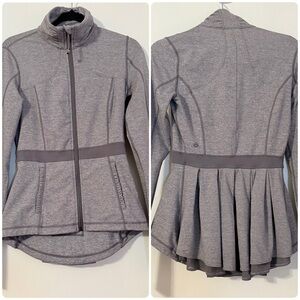 lululemon athletica Heather Gray Utility Jacket
